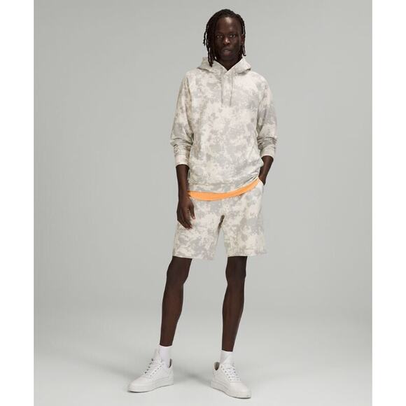 EUC Lululemon City Sweat Pullover Hoodie French Terry Size M White Silver Drop - Picture 3 of 6